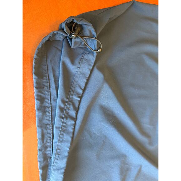 Adidas Men’s Batting Jacket Navy Blue Triple Stripe Size L - Picture 7 of 9